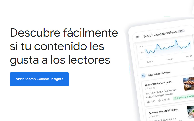 google search console insights