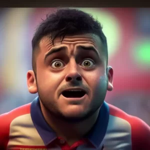 Alexis Vega de Chivas como personaje animado de pixar