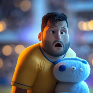 gignac estilo pixar segun la inteligencia artificial