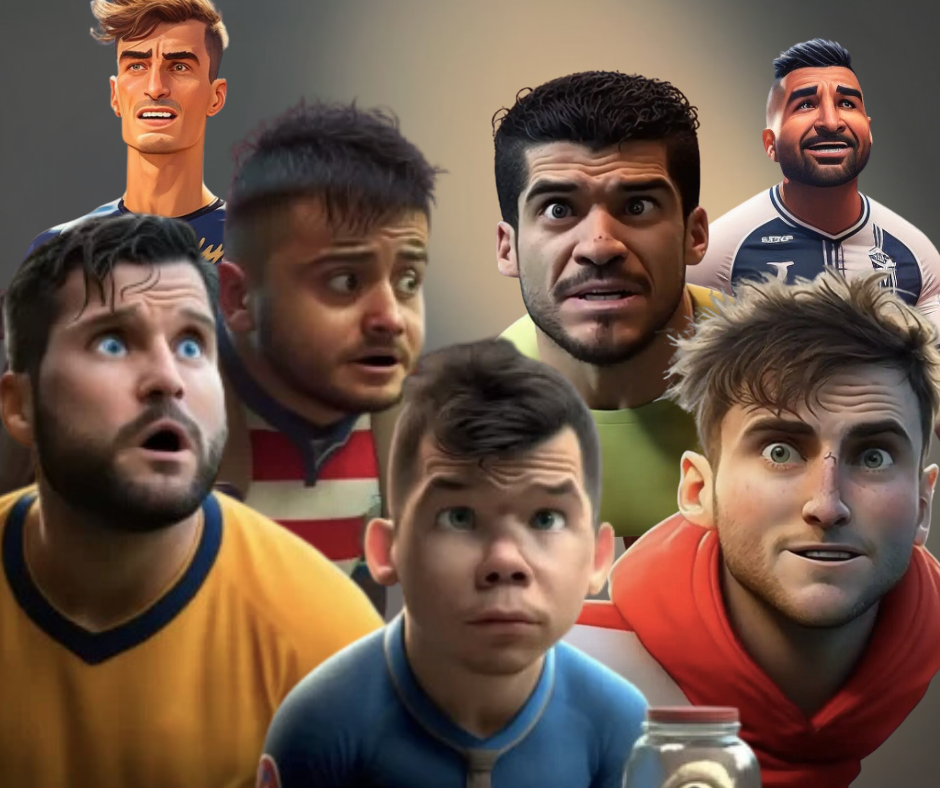 Jugadores de la liga MX se convierten en personajes de Pixar gracias a la inteligencia artificial